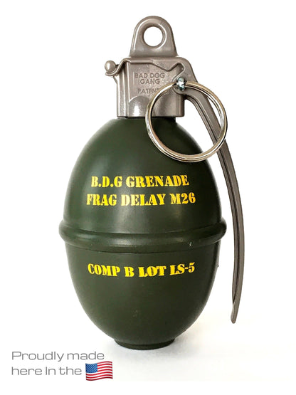 Hand Grenade Dog Waste Bag Dispenser