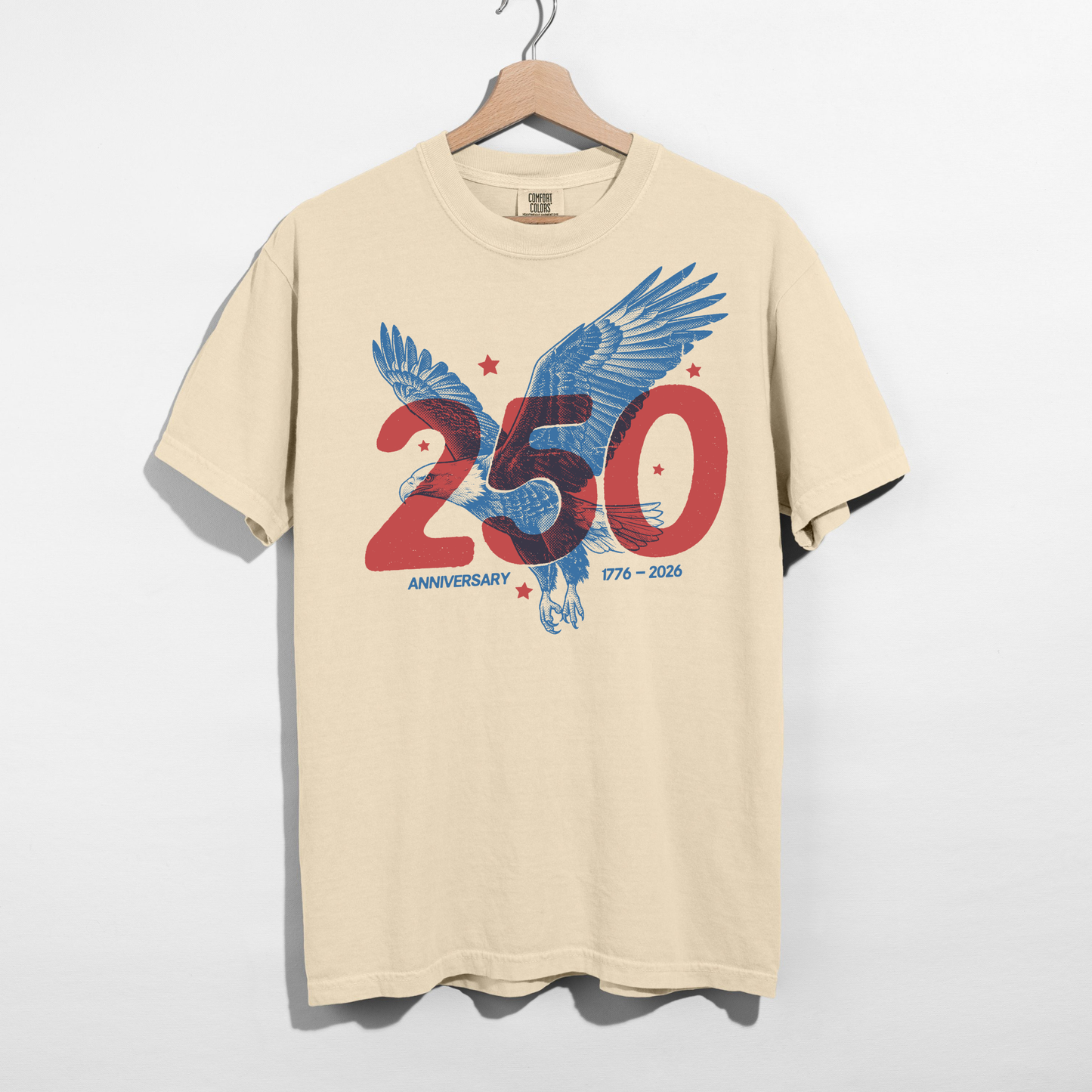 America 250 Eagle Graphic Tee - 2026 Patriotic Anniversary Unisex Shirt