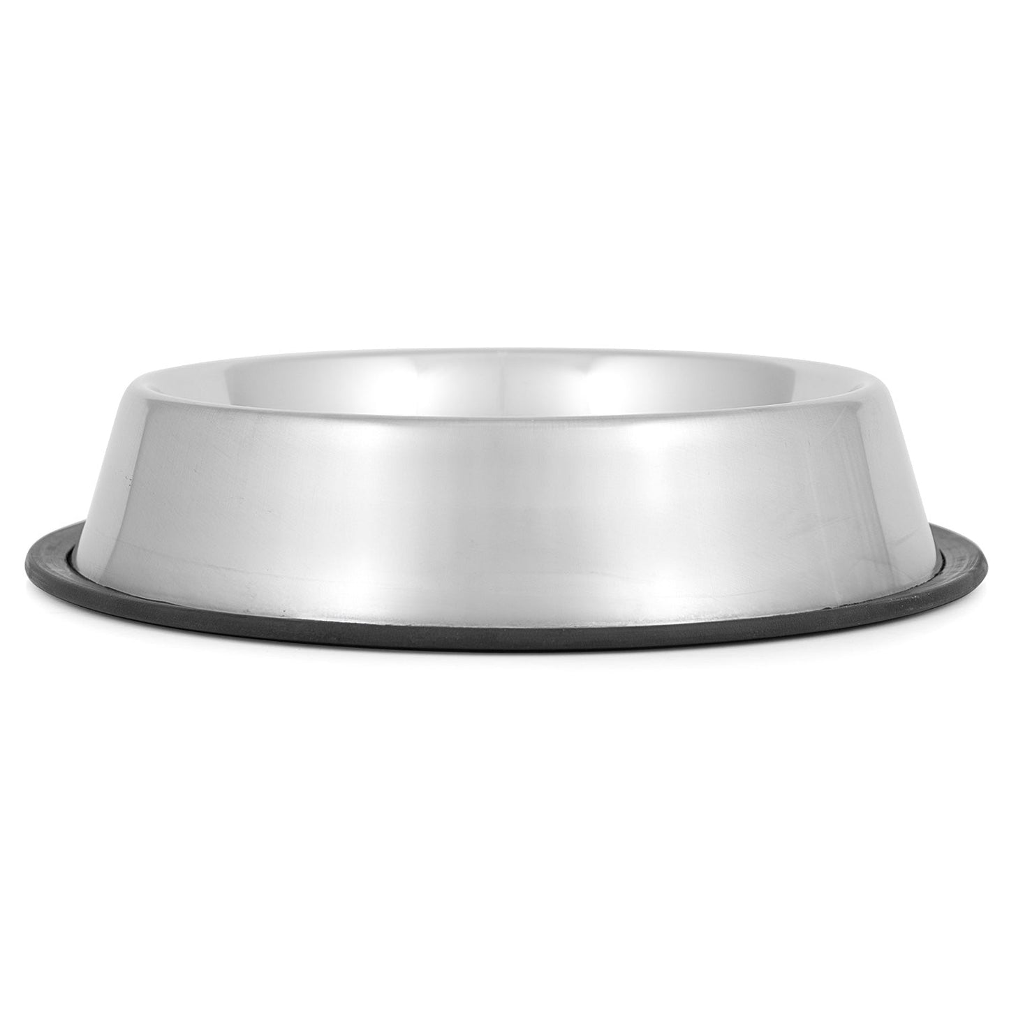 Jeffers No-Skid No-Tip Stainless Steel Pet Bowls for Dogs and Cats
