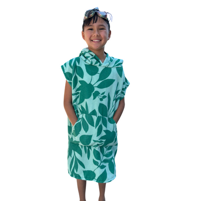 Kids Microfiber Changing Towel Poncho - COR Surf Kailua, Small (Ages 3-8)