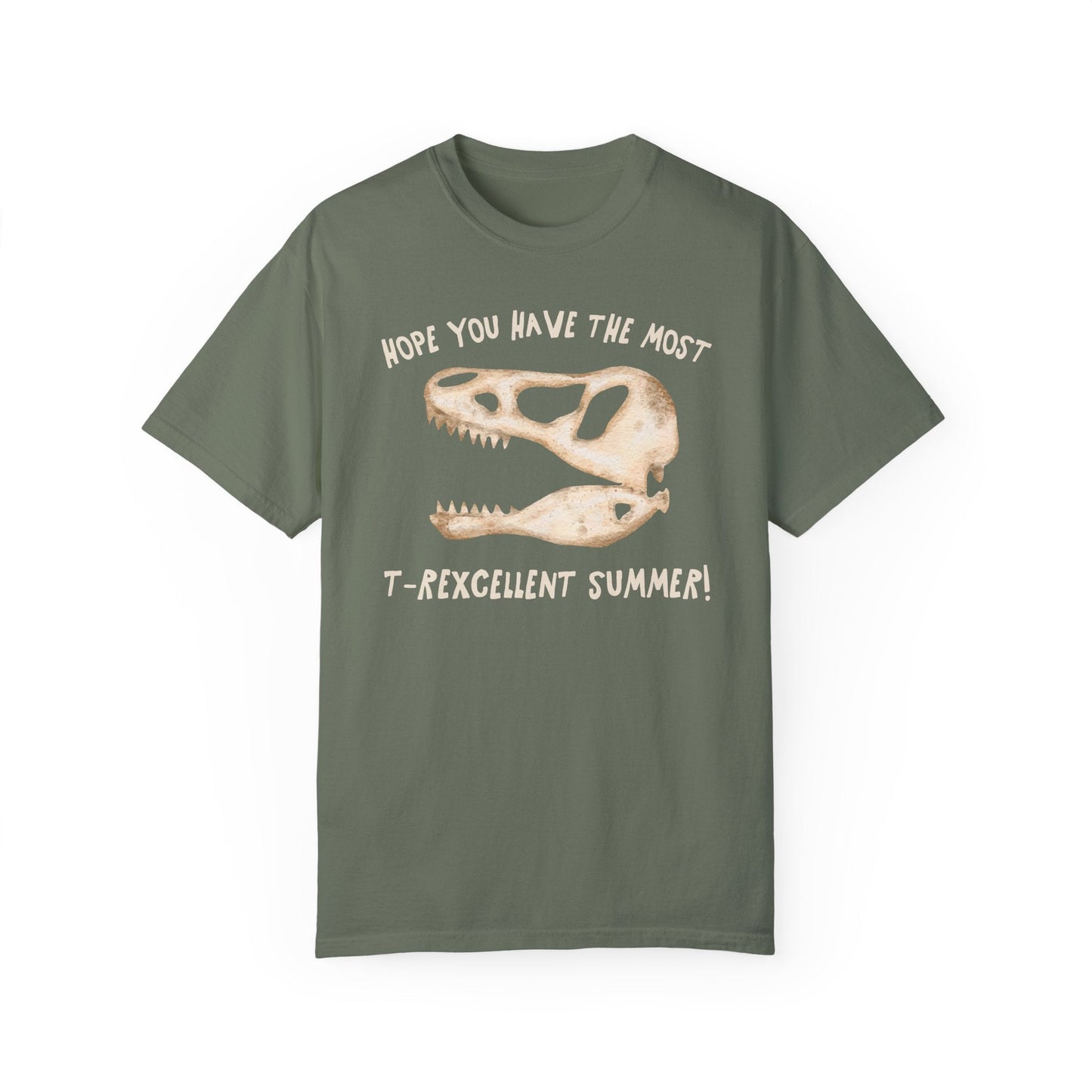 Have the Most T-Rexcellent Summer T-Shirt - Last Day of School Dinosaur Tee, Comfort Colors