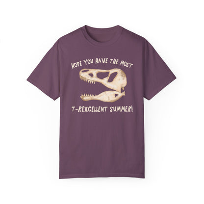 Have the Most T-Rexcellent Summer T-Shirt - Last Day of School Dinosaur Tee, Comfort Colors