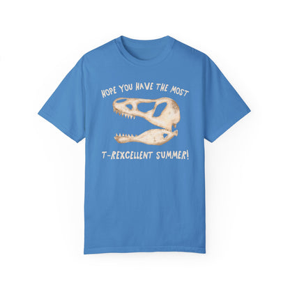 Have the Most T-Rexcellent Summer T-Shirt - Last Day of School Dinosaur Tee, Comfort Colors