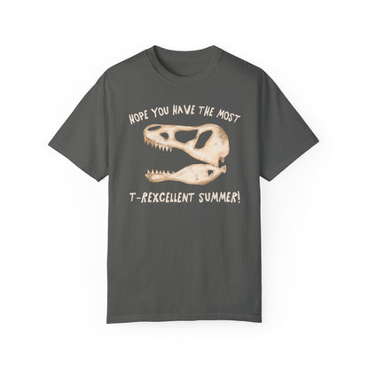 Have the Most T-Rexcellent Summer T-Shirt - Last Day of School Dinosaur Tee, Comfort Colors