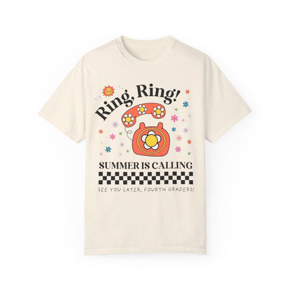 Last Day of School 90s Aesthetic T-Shirt - Funny End of Year Tee for Elementary Teachers, Comfort Colors