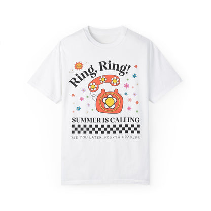 Last Day of School 90s Aesthetic T-Shirt - Funny End of Year Tee for Elementary Teachers, Comfort Colors