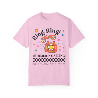 Last Day of School 90s Aesthetic T-Shirt - Funny End of Year Tee for Elementary Teachers, Comfort Colors