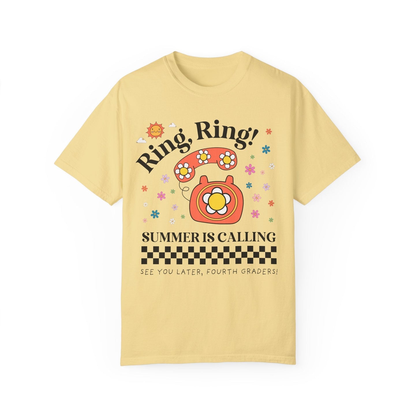 Last Day of School 90s Aesthetic T-Shirt - Funny End of Year Tee for Elementary Teachers, Comfort Colors