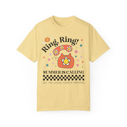 Last Day of School 90s Aesthetic T-Shirt - Funny End of Year Tee for Elementary Teachers, Comfort Colors