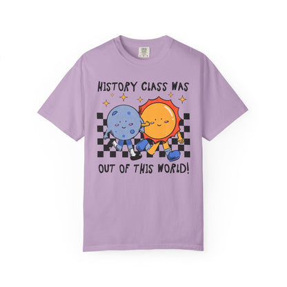 Blast Off Into Summer T-Shirt - Funny Last Day of School Space Tee for History Teachers, Comfort Colors