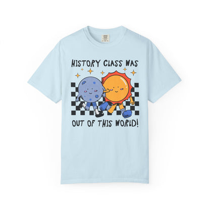 Blast Off Into Summer T-Shirt - Funny Last Day of School Space Tee for History Teachers, Comfort Colors
