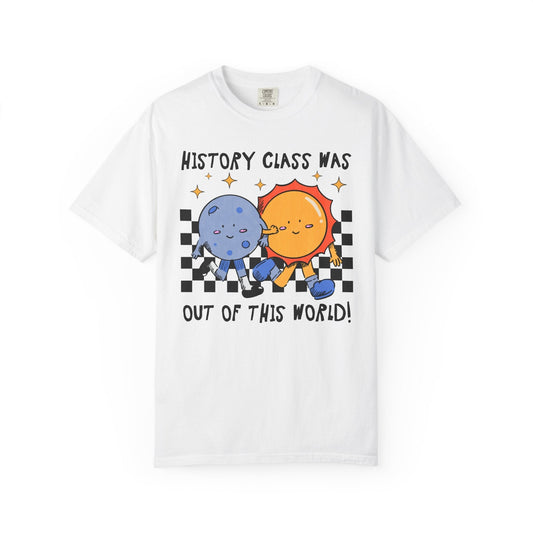 Blast Off Into Summer T-Shirt - Funny Last Day of School Space Tee for History Teachers, Comfort Colors