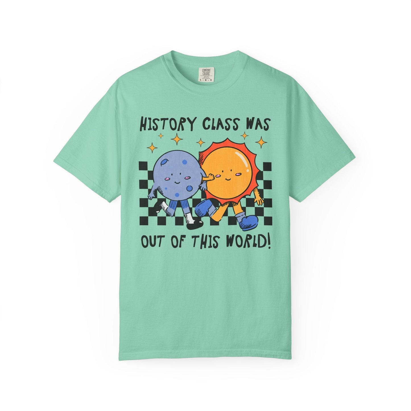 Blast Off Into Summer T-Shirt - Funny Last Day of School Space Tee for History Teachers, Comfort Colors