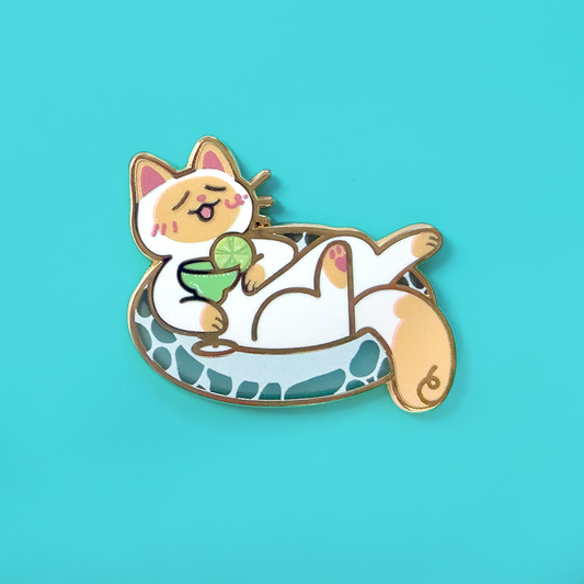 Meowgarita Hard Enamel Pin