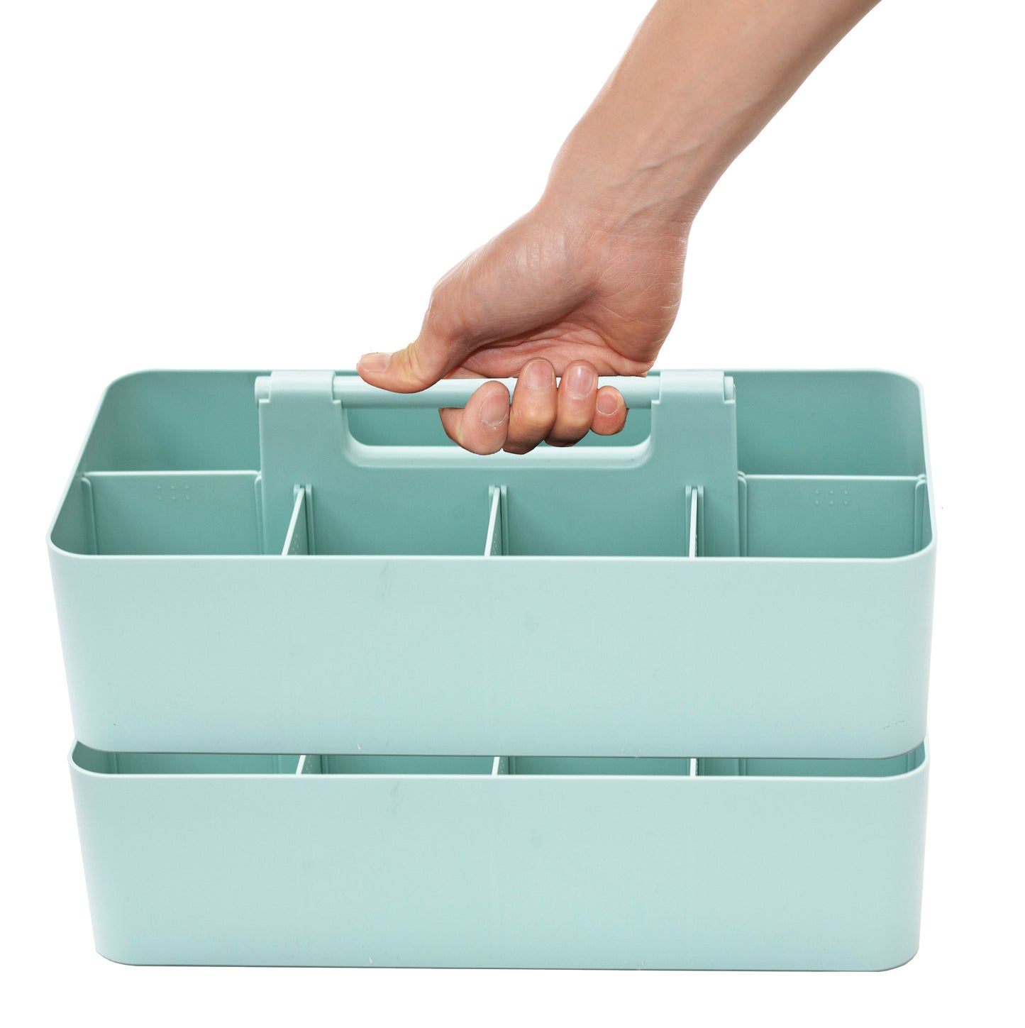Enjoy Organizer Portable Caddy with 8 Compartments, 2-Pack, Made in USA
