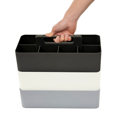 Enjoy Organizer Portable Caddy with 8 Compartments, 3-Pack Mix, Made in USA