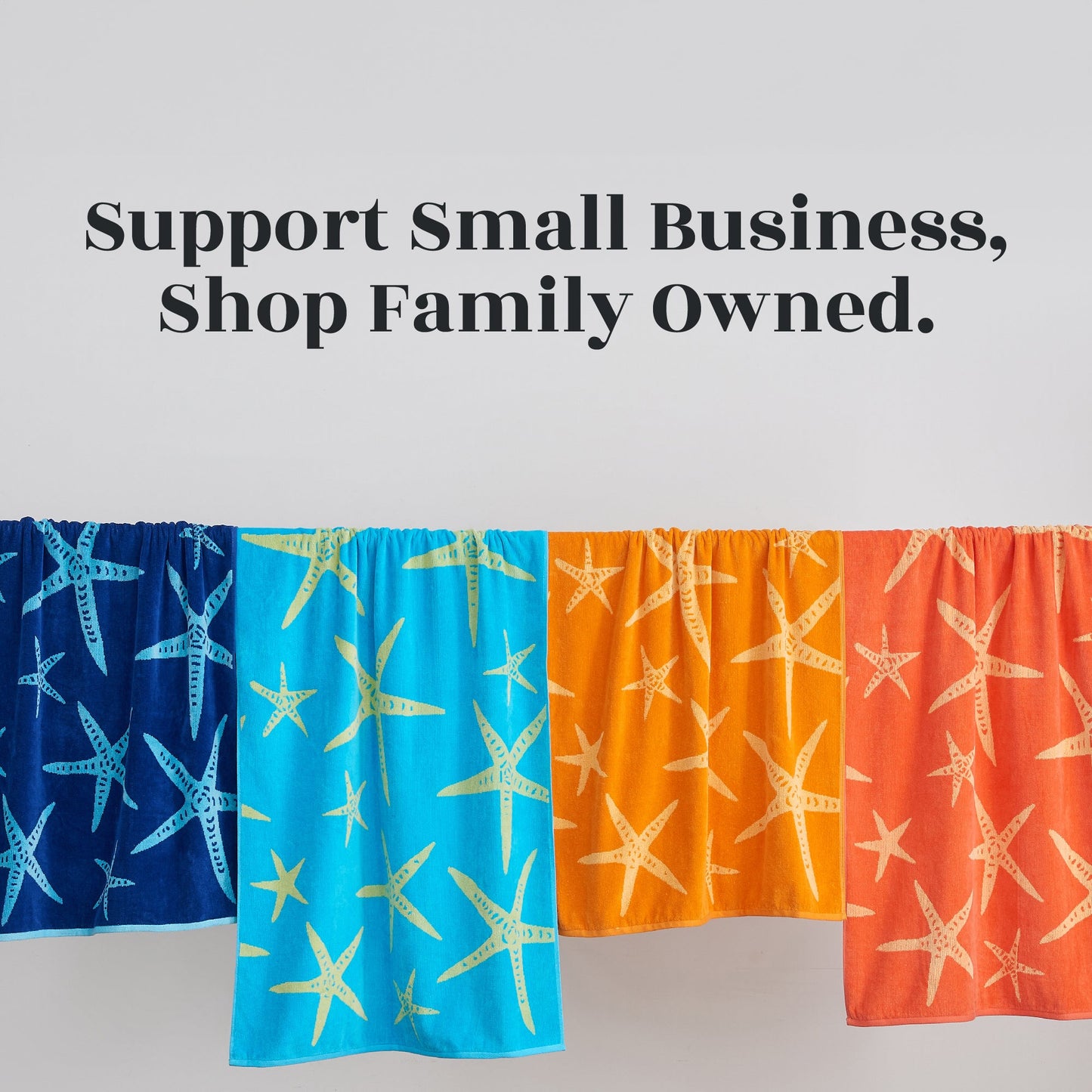 100% Cotton Velour Beach Towels 2-Pack - Maui Collection, 30" x 60"