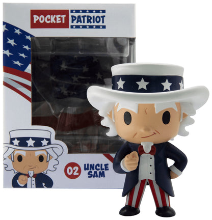 Pocket Patriot Uncle Sam Mini Collectible Figure