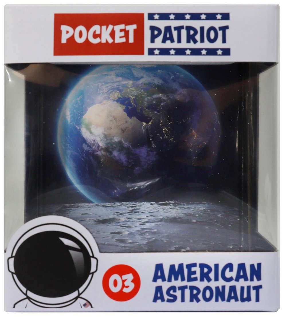 Pocket Patriot American Astronaut Mini Collectible Figure