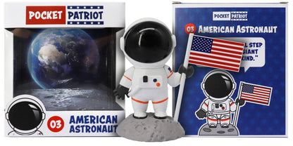 Pocket Patriot American Astronaut Mini Collectible Figure