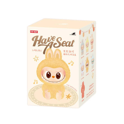 Pop Mart The Monsters Labubu Have a Seat Vinyl Plush Pendant Blind Box