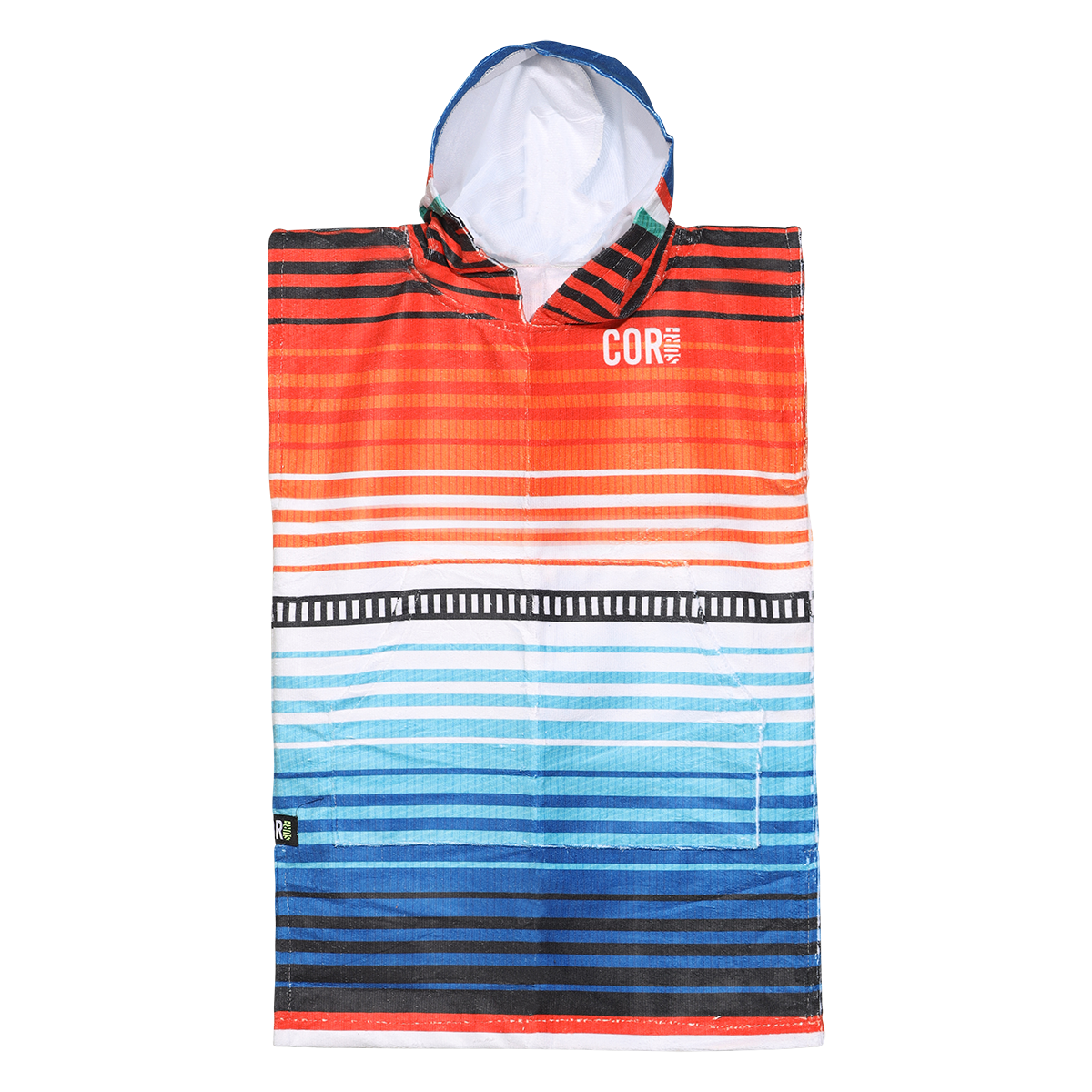 Kids Microfiber Changing Towel Poncho - COR Surf Sarape, Small (Ages 3-8)