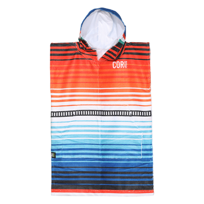 Kids Microfiber Changing Towel Poncho - COR Surf Sarape, Small (Ages 3-8)