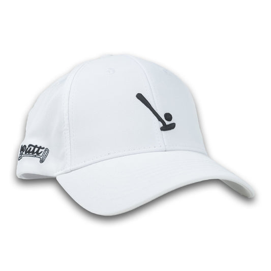 2putt Sink It Adjustable Golf Hat in White