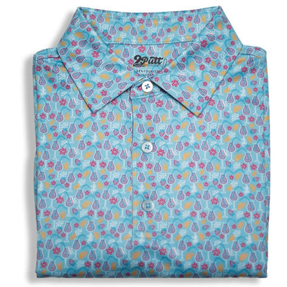 2putt Time to Par-Tee Men's Golf Polo Shirt