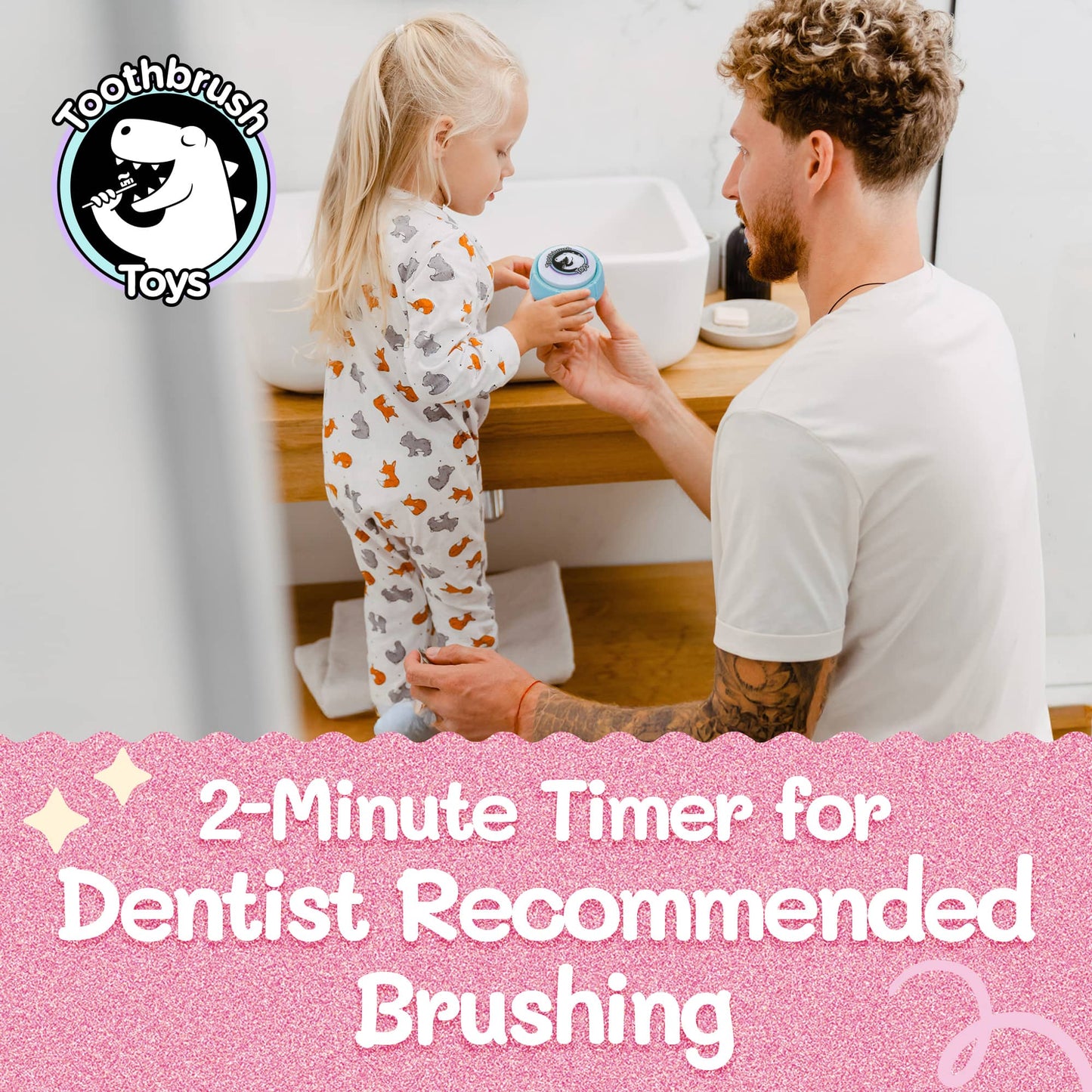 Toothbrush Toys Two Minute Kids Brushing Timer