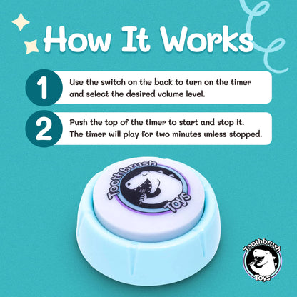 Toothbrush Toys Two Minute Kids Brushing Timer