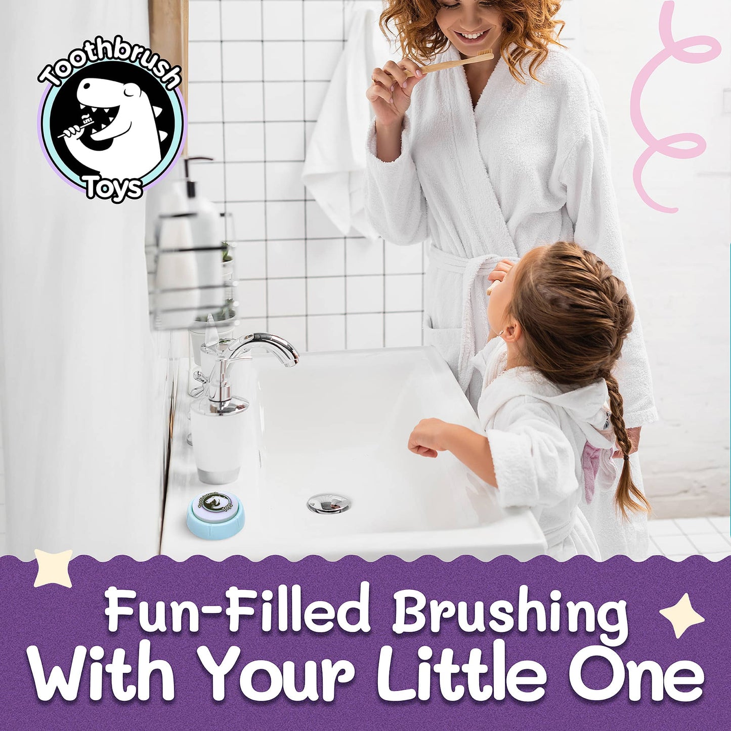 Toothbrush Toys Two Minute Kids Brushing Timer
