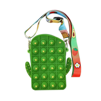 Unicorn Pop-It Bubble Fidget Handbag for Kids