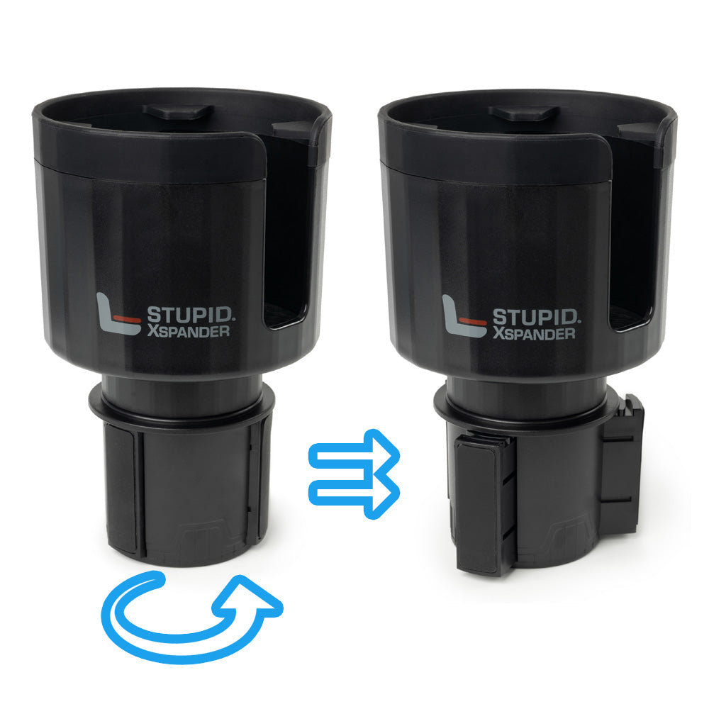 Xspander Universal Twist-to-Lock Cup Holder Expander