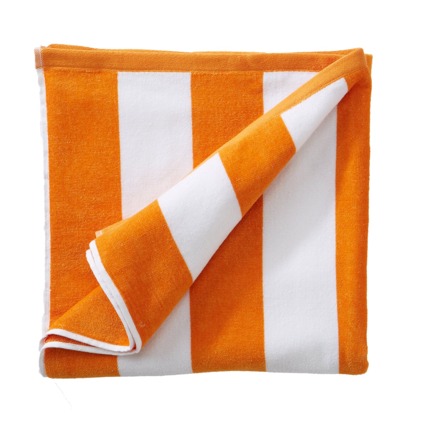 100% Cotton Velour Cabana Stripe Beach Towels - Novia Collection, Great Bay Home
